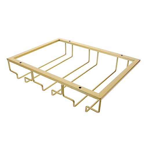 GARIOUANS Hängendes Weinglasregal aus Kreativer Stabiler Halter für Rotweingläser Platzsparend und Leicht zu Reinigen für Küche und Bar Fächer GARIOUANS Hängendes Weinglasregal aus Kreativer Stabiler Halter für Rotweingläser Platzsparend und Leicht zu Reinigen für Küche und Bar Fächer von GARIOUANS