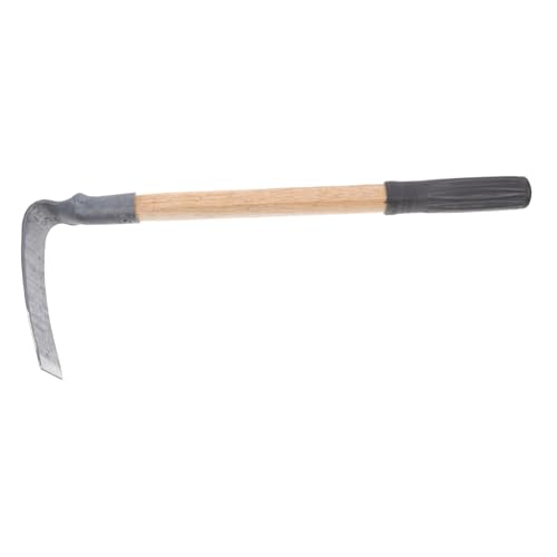 GARIOUANS Handliche Gartenhacke mit Langem Holzgriff Robuste Stahlklinge und Rutschfestem Griffende Vielseitiges Handgerät für Unkrautentfernung Bodenlockerung und Pflanzarbeit im GARIOUANS Handliche Gartenhacke mit Langem Holzgriff Robuste Stahlklinge und Rutschfestem Griffende Vielseitiges Handgerät für Unkrautentfernung Bodenlockerung und Pflanzarbeit im von GARIOUANS