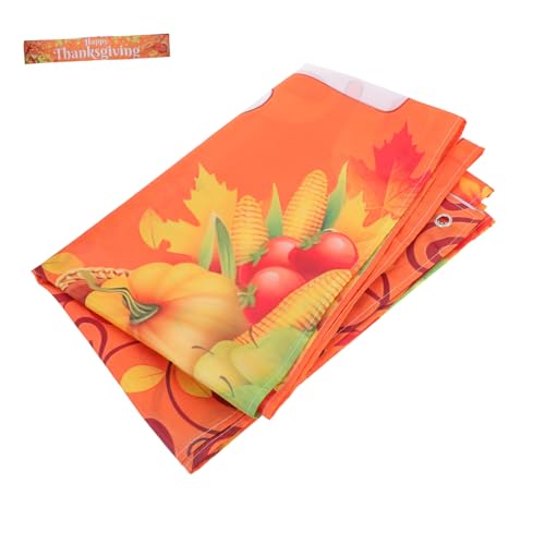 GARIOUANS Herbstliches Thanksgiving Banner mit Lebhaftem Ahornblatt Kürbisdesign Langlebiges Polyester Großflächige Partydekoration für Innen Außenbereich Einfach Aufzuhängen für GARIOUANS Herbstliches Thanksgiving Banner mit Lebhaftem Ahornblatt Kürbisdesign Langlebiges Polyester Großflächige Partydekoration für Innen Außenbereich Einfach Aufzuhängen für von GARIOUANS