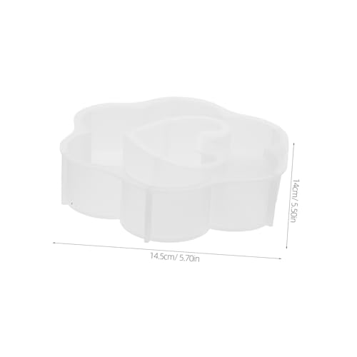 GARIOUANS Herzförmige Silikonform für DIY Vasenherstellung Flexible und Langlebige Form Große Kreative Gießform für Wasserpflanzen Hydrokultur und Tischdeko Vielseitig für Resin und von GARIOUANS
