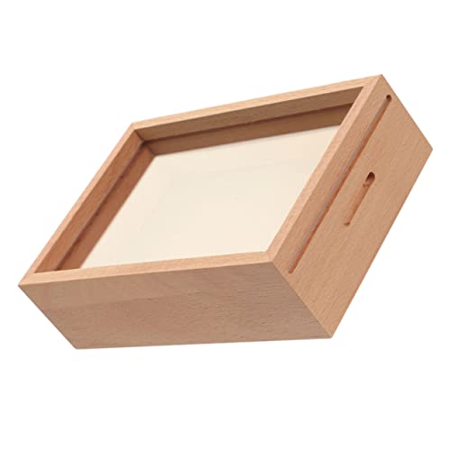 GARIOUANS Holz Spardose Bilderrahmen Piggy Bank mit Münzfach Transparente Geldsparbox für Erwachsene und Dekoratives Sparschwein Geschenkidee GARIOUANS Holz Spardose Bilderrahmen Piggy Bank mit Münzfach Transparente Geldsparbox für Erwachsene und Dekoratives Sparschwein Geschenkidee von GARIOUANS
