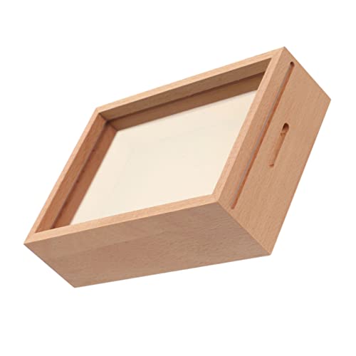 GARIOUANS Holz Spardose mit Transparentem Fenster Piggy Bank für Erwachsene und Multifunktionale Sparbüchse als Foto Rahmen und Tippbox für Zuhause und Dekoration GARIOUANS Holz Spardose mit Transparentem Fenster Piggy Bank für Erwachsene und Multifunktionale Sparbüchse als Foto Rahmen und Tippbox für Zuhause und Dekoration von GARIOUANS