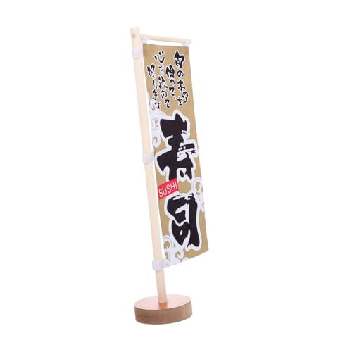 GARIOUANS Japanische Mini Tischflagge Japanischer Stil Dekoratives Banner für Sushi Restaurant Izakaya Deko Banner Stilvolle Tischdekoration GARIOUANS Japanische Mini Tischflagge Japanischer Stil Dekoratives Banner für Sushi Restaurant Izakaya Deko Banner Stilvolle Tischdekoration von GARIOUANS