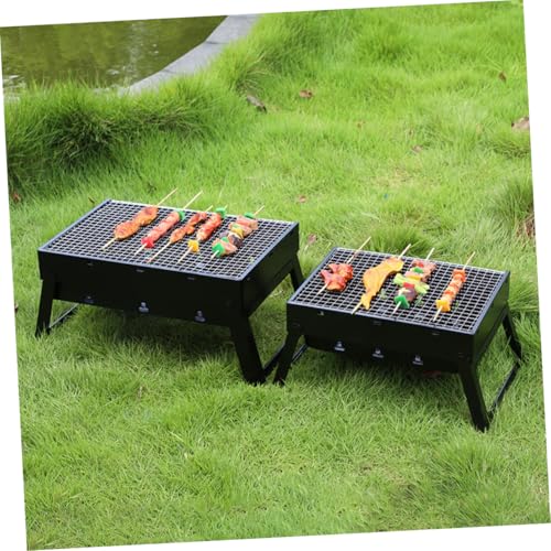 GARIOUANS Kleiner Faltbarer Bbq Grill aus Tragbarer Holzkohlegrill für Outdoor Camping Garten und Picknick Leicht Robust und Einfach zu Transportieren GARIOUANS Kleiner Faltbarer Bbq Grill aus Tragbarer Holzkohlegrill für Outdoor Camping Garten und Picknick Leicht Robust und Einfach zu Transportieren von GARIOUANS