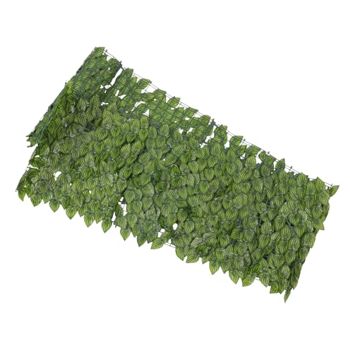 GARIOUANS Künstlicher Sichtschutzzaun mit Natürlichen UV Beständigen Blättern Wetterfester Grüner Pflanzenwand für Garten Balkon und Terrasse Langlebiger Vergilbender Zaun mit Realistischem GARIOUANS Künstlicher Sichtschutzzaun mit Natürlichen UV Beständigen Blättern Wetterfester Grüner Pflanzenwand für Garten Balkon und Terrasse Langlebiger Vergilbender Zaun mit Realistischem von GARIOUANS
