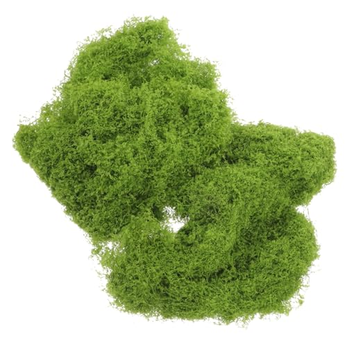 GARIOUANS Künstliches Moos Fake Moos für DIY Bastelprojekte Lebensecht und Vielseitig Geeignet für Wohnraum Büro und Gartendekoration Robust und Farbintensiv Einfach zu Verarbeiten von GARIOUANS