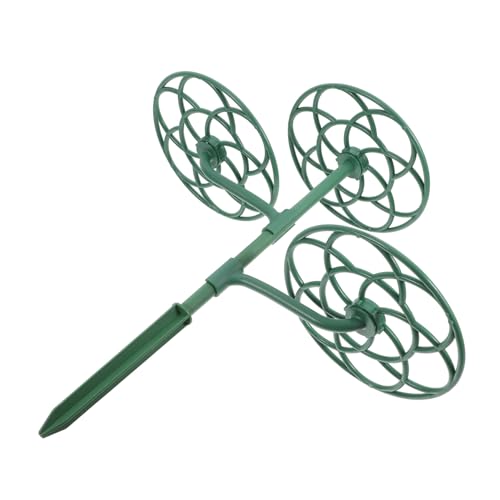 GARIOUANS Lagiger Pflanzenkäfig Blumenstütze Rankhilfe für Kletterpflanzen und Tomaten Stabiles Grünes Rankgitter für Topfpflanzen und Garten Langlebiger Blumenturm zur Pflanzenstützung von GARIOUANS