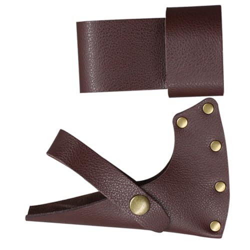 GARIOUANS Leder Axtscheide für Outdoor Hatchet Schutz Robustes Dickes Material Sicherer Kopfschutz Tragbare Schnittfeste Hülle für Survival und Reise Gürtelbefestigung GARIOUANS Leder Axtscheide für Outdoor Hatchet Schutz Robustes Dickes Material Sicherer Kopfschutz Tragbare Schnittfeste Hülle für Survival und Reise Gürtelbefestigung von GARIOUANS