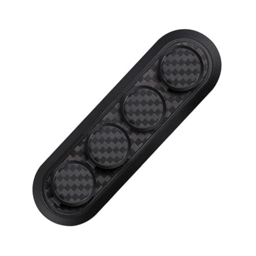 GARIOUANS Magnetischer Kabelhalter mit Carbon Optik Vielseitiger Organizer für USB und Audiokabel Selbstklebend Langlebig für Schreibtisch Auto und Büro Platzsparend von GARIOUANS