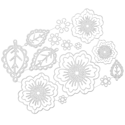 GARIOUANS Metall Stanzform Blumen und DIY Schneidform Robust Langlebig Kreative Kartengestaltung Scrapbooking Schablone für Bastler von GARIOUANS