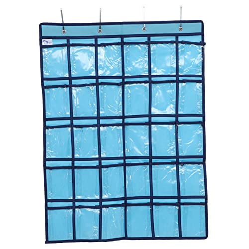 GARIOUANS Mobiler Handy Aufbewahrungsbeutel mit Transparenten Taschen Wandhängender Türorganizer für Klassenzimmer und Büro Praktischer Pocket Chart Organizer zur Übersichtlichen Lagerung GARIOUANS Mobiler Handy Aufbewahrungsbeutel mit Transparenten Taschen Wandhängender Türorganizer für Klassenzimmer und Büro Praktischer Pocket Chart Organizer zur Übersichtlichen Lagerung von GARIOUANS