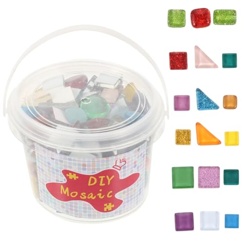 GARIOUANS Mosaiksteine Poliert Glasstücke DIY Bastelmaterial für Haus Dekoration Glatte Oberfläche Vielseitig für Rahmen Tassen Blumentöpfe Kreative Heimgestaltung GARIOUANS Mosaiksteine Poliert Glasstücke DIY Bastelmaterial für Haus Dekoration Glatte Oberfläche Vielseitig für Rahmen Tassen Blumentöpfe Kreative Heimgestaltung von GARIOUANS