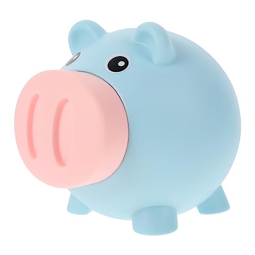 GARIOUANS Niedliches Sparschwein aus Robustem Kunststoff Große Kapazität Münzaufbewahrung Multifunktionale Coin Bank für Schlafzimmerdekoration als für Erwachsene von GARIOUANS
