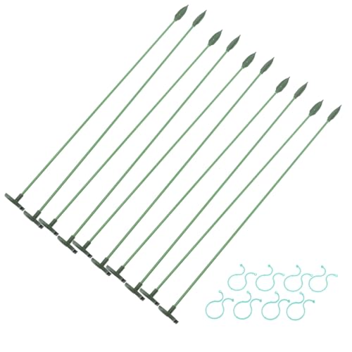 GARIOUANS Pflanzenstütze Grüne Stäbe Clips Pflanzstützen Blumenform Pflanzhalter für Topfpflanzen Gartenzubehör Langlebig Bruchsicher für Zimmerpflanzen und Garten GARIOUANS Pflanzenstütze Grüne Stäbe Clips Pflanzstützen Blumenform Pflanzhalter für Topfpflanzen Gartenzubehör Langlebig Bruchsicher für Zimmerpflanzen und Garten von GARIOUANS