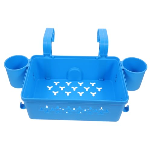GARIOUANS Pool Aufbewahrungskorb mit Abnehmbarer Funktion Multifunktionaler Organizer für Poolbereich Stilvolle Lösung zur Aufbewahrung von Schwimmzubehör und Handtüchern Design Blau mit GARIOUANS Pool Aufbewahrungskorb mit Abnehmbarer Funktion Multifunktionaler Organizer für Poolbereich Stilvolle Lösung zur Aufbewahrung von Schwimmzubehör und Handtüchern Design Blau mit von GARIOUANS