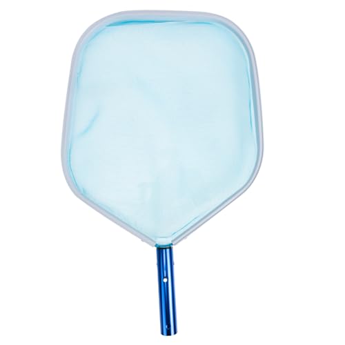GARIOUANS Pool Skimmer Netz mit Dichtem Netz für Schwimmbecken und Teiche Langlebiger Aluminiumrahmen Feinmaschig für Effektive von Blättern und Insekten Geeignet für Flache Gewässer und von GARIOUANS