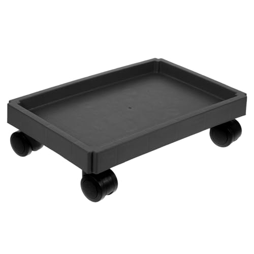 GARIOUANS Praktischer Pflanzenständer mit Rechteckiges Verstärktes Pflanztablett für Innen und Außen Flexibel Bodenschonend Langlebig Geeignet für Schwere Blumentöpfe und Große Pflanzen von GARIOUANS