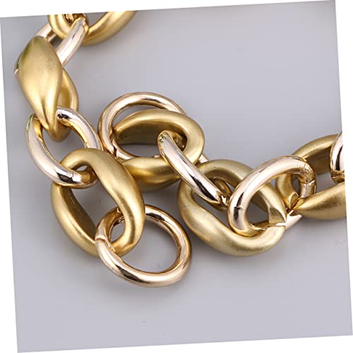 GARIOUANS Premium Acryl und Legierungstaschenkette Schultergurt Ersatzmodul Goldfarben für Handtaschen Clutches Crossbody DIY Zubehör von GARIOUANS