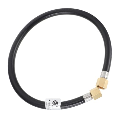 GARIOUANS Premium Propangasleitung Innengewinde mit Kupferanschluss für Wohnmobile und Camping Langlebiger Schlauch Sicherer Anschluss für Gasgrill Grill und Outdoor Einsatz von GARIOUANS