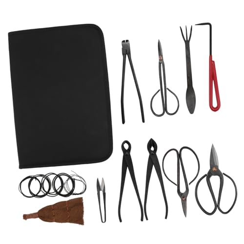 GARIOUANS Pruning Scissors Gartenscheren Langlebig Scharf Vielseitig mit Aufbewahrungstasche für Präzises Schneiden von Pflanzen und Sträuchern für Gartenpflege und Bonsai Beschneidung GARIOUANS Pruning Scissors Gartenscheren Langlebig Scharf Vielseitig mit Aufbewahrungstasche für Präzises Schneiden von Pflanzen und Sträuchern für Gartenpflege und Bonsai Beschneidung von GARIOUANS