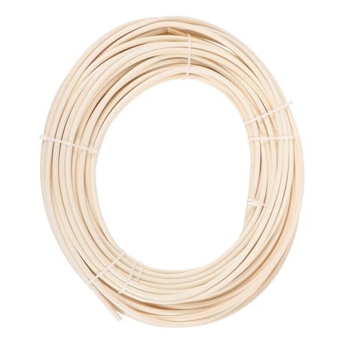 GARIOUANS Rattan Geflecht Stuhl Reparaturmaterial Rundstab Flexibel und Robust DIY Möbel Rattan für Gartenmöbel Reparatur und Korbgeflecht Handwerk von GARIOUANS