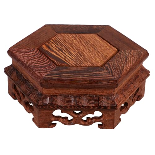 GARIOUANS Retro Pflanzenständer mit Stabilem Sechsfuß Design Vielseitiger Blumentopfständer für Innenbereich Dekorativer Sockel für Stein und Keramikpflanzgefäße Langlebig und von GARIOUANS