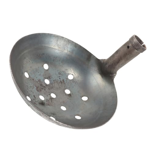 GARIOUANS Robuste Eisen Schaufel mit Großem Fassungsvermögen Vertikales Siebdesign für Effiziente Reinigung von Schlamm und Ablagerungen für Abwasserkanäle Wiederverwendbar Werkzeug für BAU von GARIOUANS