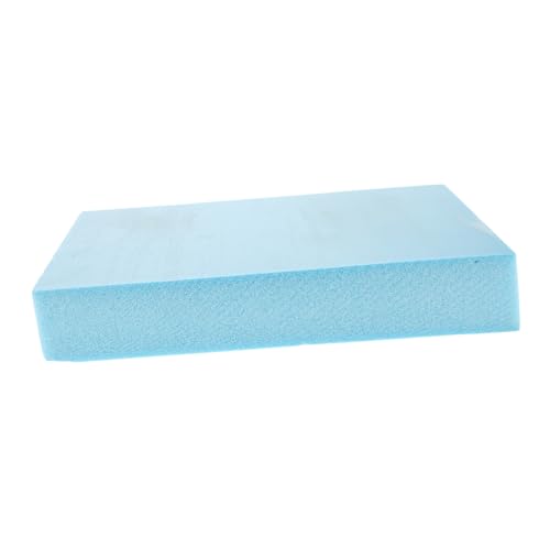 GARIOUANS Schaumstoffplatte Schaum für Handwerk Schaumstoffquadrat Schaumstoffblöcke basteln Handwerksmatte für Kunst quadratischer Schaumstoffblock Schaumblock DIY Schaum Polystyrol Blau von GARIOUANS