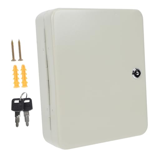 GARIOUANS Schlüsselbox mit Fächern Stabile Wandmontage Verschleißfestes Material Praktischer Schlüsselschrank für Haus und Autoschlüssel für Vermieter Hotels und Agenturen GARIOUANS Schlüsselbox mit Fächern Stabile Wandmontage Verschleißfestes Material Praktischer Schlüsselschrank für Haus und Autoschlüssel für Vermieter Hotels und Agenturen von GARIOUANS