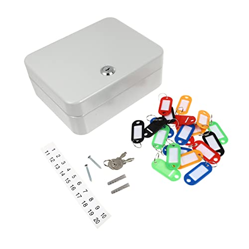 GARIOUANS Schlüsselkasten zur Wandmontage Schlüsselmanagement Box aus Robustem für Büro und Zuhause Abschließbar Sicher und Stabil für Unternehmen von GARIOUANS