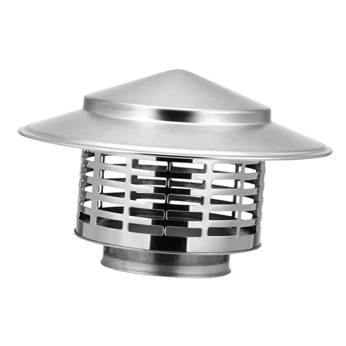 GARIOUANS Schornsteinhaube Regenhaube Schornsteinabdeckung Regenschutz Design für Kaminrohre Vogelschutz und Wetterschutz Langlebig von GARIOUANS