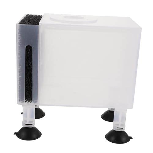 GARIOUANS Schutzbox für Wasserpumpe aus Verschleißfestem Kunststoff mit Integriertem Filter Großer Transparenter Pumpenbehälter Praktisches Aquarium Zubehör für Sauberes Wasser GARIOUANS Schutzbox für Wasserpumpe aus Verschleißfestem Kunststoff mit Integriertem Filter Großer Transparenter Pumpenbehälter Praktisches Aquarium Zubehör für Sauberes Wasser von GARIOUANS
