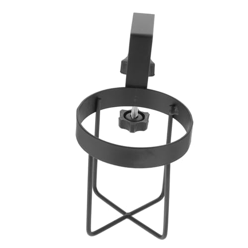 GARIOUANS Schwarzer Tischbecherhalter mit Clip zur Festen Befestigung Am Tischrand Stabiler Getränkehalter für Wasserflaschen und Tassen für Büro Schule und Bus Platzsparender Organizer Am GARIOUANS Schwarzer Tischbecherhalter mit Clip zur Festen Befestigung Am Tischrand Stabiler Getränkehalter für Wasserflaschen und Tassen für Büro Schule und Bus Platzsparender Organizer Am von GARIOUANS