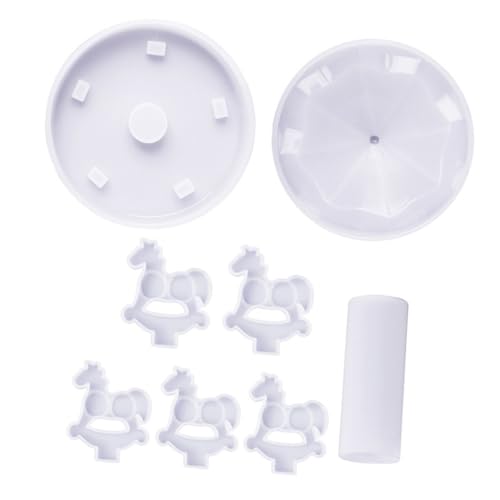 GARIOUANS Silikonform Merry go round Gießform DIY Epoxidharz Karussell Dekor Silikonform Wiederverwendbar Leicht Zu Reinigen Für Handwerk Schmuckgestaltung GARIOUANS Silikonform Merry go round Gießform DIY Epoxidharz Karussell Dekor Silikonform Wiederverwendbar Leicht Zu Reinigen Für Handwerk Schmuckgestaltung von GARIOUANS