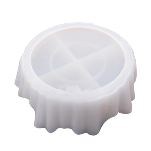 GARIOUANS Silikonform für DIY Blumentopf Gießen Unregelmäßige Form Langlebiges Transparentes Silikon Einfach zu Reinigen Geeignet für Epoxidharz Handwerk und Dekorative Blumenübertopfe von GARIOUANS