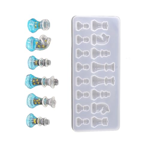 GARIOUANS Silikonform für DIY Schachmuster Kreative Langlebige Gießform Antihaftbeschichtet Wiederverwendbar für Bastelprojekte und Handgemachte Dekorationen GARIOUANS Silikonform für DIY Schachmuster Kreative Langlebige Gießform Antihaftbeschichtet Wiederverwendbar für Bastelprojekte und Handgemachte Dekorationen von GARIOUANS