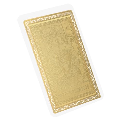 GARIOUANS Feng Shui Amulettkarte Für Wohlstand Und Glücksbringer Für Reichtum Und Glück Tragbar Und Vielseitig Einsetzbar Für Geldbörsen Und von GARIOUANS