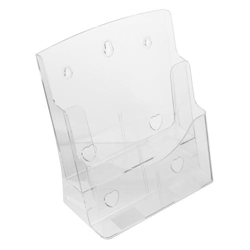 GARIOUANS Zeitschriftenhalter Aus Acryl Durchsichtiger Dokumentenhalter Zum Aufhängen Wand Für Flyer Prospekte Briefe Und Aktenordner Für Büro GARIOUANS Zeitschriftenhalter Aus Acryl Durchsichtiger Dokumentenhalter Zum Aufhängen Wand Für Flyer Prospekte Briefe Und Aktenordner Für Büro von GARIOUANS