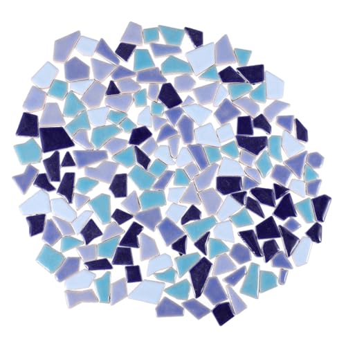 GARIOUANS Unregelmäßige Keramische Mosaikfliesen Bunte DIY Mosaiksteine für Basteln Wanddekoration Garten Bodenfliesen Frostbeständig Vielseitig für Kunsthandwerk GARIOUANS Unregelmäßige Keramische Mosaikfliesen Bunte DIY Mosaiksteine für Basteln Wanddekoration Garten Bodenfliesen Frostbeständig Vielseitig für Kunsthandwerk von GARIOUANS