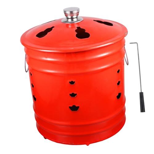 GARIOUANS Verbrennungsbehälter Brennofen Praktisch Flexibel Haushalt Müllverbrennung Garten Geeignet GARIOUANS Verbrennungsbehälter Brennofen Praktisch Flexibel Haushalt Müllverbrennung Garten Geeignet von GARIOUANS