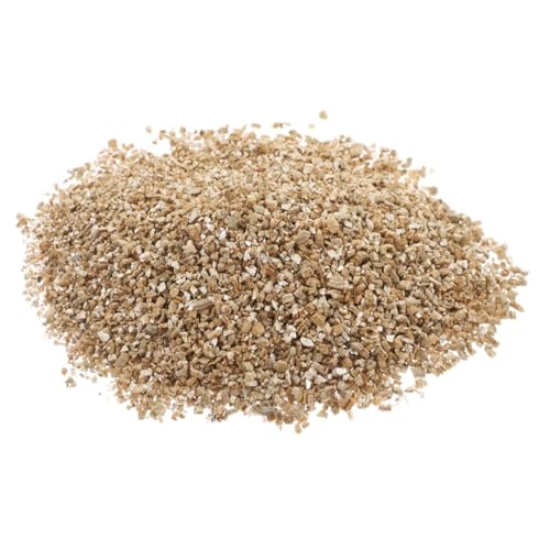 GARIOUANS Vermiculite Körnung für Pflanzen und Garten Vielseitig für Blumen Aussaat und Haustierbrut Feuchtigkeits Nährstoffspeichernd Verbessert Bodenbelüftung Langlebig von GARIOUANS