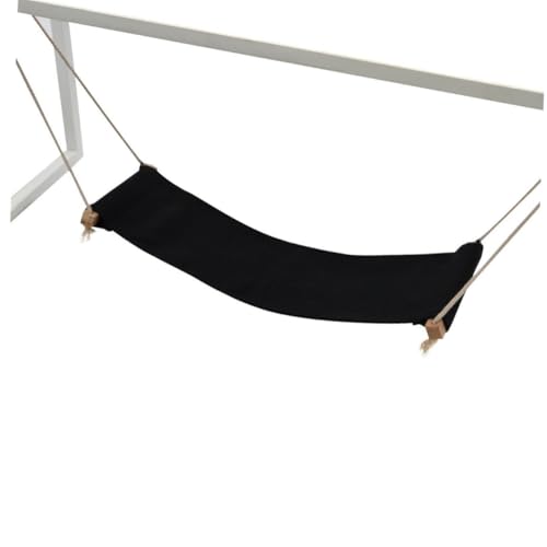 GARIOUANS Verstellbare Tragbare Fußstütze aus Leichtem Canvas Schreibtisch Hängendes Fußhängematten Ergonomisch für Büro und Outdoor Schwarz Praktisch und Klappbar GARIOUANS Verstellbare Tragbare Fußstütze aus Leichtem Canvas Schreibtisch Hängendes Fußhängematten Ergonomisch für Büro und Outdoor Schwarz Praktisch und Klappbar von GARIOUANS
