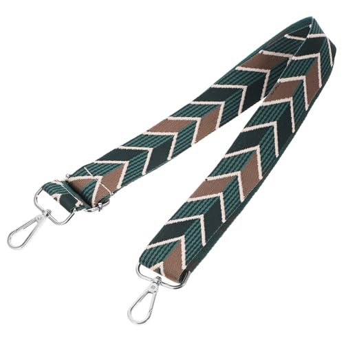 GARIOUANS Verstellbarer Breiter Schultergurt für Damen Handtaschen Ersatz Crossbody Taschengurt mit Grünem Metallverschluss Vielseitiger Umhängegurt für Große und Kleine Taschen GARIOUANS Verstellbarer Breiter Schultergurt für Damen Handtaschen Ersatz Crossbody Taschengurt mit Grünem Metallverschluss Vielseitiger Umhängegurt für Große und Kleine Taschen von GARIOUANS