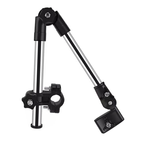 GARIOUANS Verstellbarer Sonnenschirmhalter für und Patienten Stabiler Metallhalter zur Sicheren Befestigung UV Schutz und Regenschutz Freihändiges Design Kompatibel mit Rollstuhl und von GARIOUANS