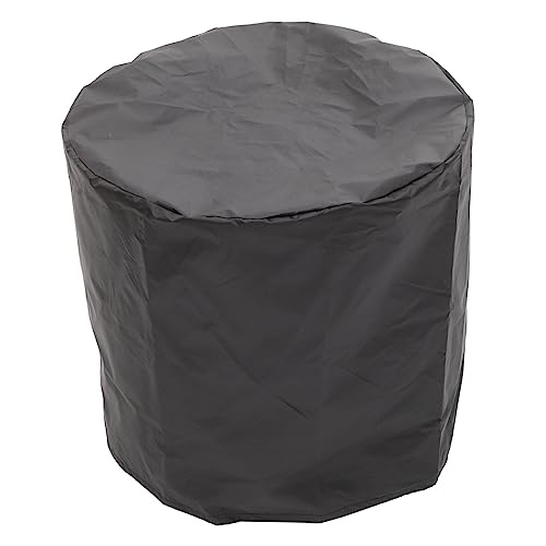 GARIOUANS Wasserdichte Gartenmöbel Abdeckung Schwarz Langlebige Outdoor Schutzhülle für Kleinen Gartentisch Wetterfeste Winddichte Patio Möbelplane Uv-beständig und Reißfest von GARIOUANS