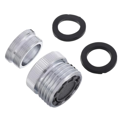 GARIOUANS Wasserhahn Adapter Robust mit Wasserflussregelung Vielseitiger Anschluss für Küche Bad Waschmaschine Langlebiger Schlauchverbinder Installieren von GARIOUANS