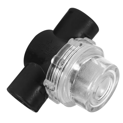 GARIOUANS Wasserpumpenfilter Innengewinde Gartenschlauch Ersatzfilter mit Feinem Sieb Transparenter Inline Wasserfilter zum Schutz vor Schmutz Algen für Gartenpumpen und Landwirtschaft GARIOUANS Wasserpumpenfilter Innengewinde Gartenschlauch Ersatzfilter mit Feinem Sieb Transparenter Inline Wasserfilter zum Schutz vor Schmutz Algen für Gartenpumpen und Landwirtschaft von GARIOUANS
