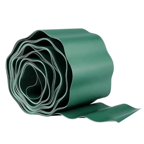 GARIOUANS Wellenförmiger Kunststoff Gartenzaun Wetterfeste Rasenkante Flexible Beetbegrenzung für Balkon Blumenbeet Wiederverwendbar und Installieren GARIOUANS Wellenförmiger Kunststoff Gartenzaun Wetterfeste Rasenkante Flexible Beetbegrenzung für Balkon Blumenbeet Wiederverwendbar und Installieren von GARIOUANS