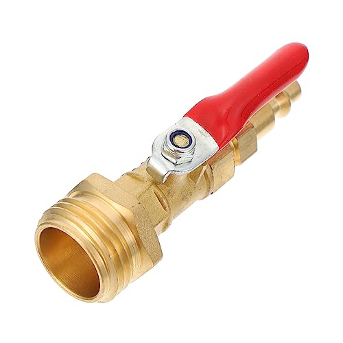 GARIOUANS Winterfester Adapter für Gartenschläuche Messing Blowout Adapter mit Außengewinde für Wintervorbereitung von Sprinklersystemen und Gartenbewässerung Einfach zu Bedienen und von GARIOUANS