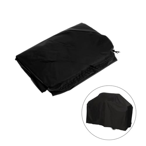 GARIOUANS wasserdichte Große BBQ Grillabdeckung aus Robustem PVC Schwarz Wetterfeste Schutzhülle für Garten Terrasse und Campinggrill UV Beständig und Einfach zu Reinigen GARIOUANS wasserdichte Große BBQ Grillabdeckung aus Robustem PVC Schwarz Wetterfeste Schutzhülle für Garten Terrasse und Campinggrill UV Beständig und Einfach zu Reinigen von GARIOUANS